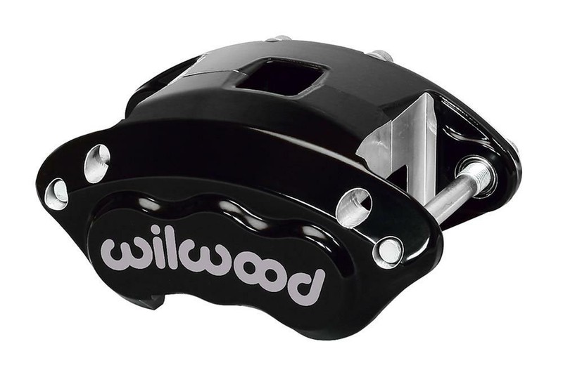 GM 10 / 12 Bolt Rear Disc Brake Kit Wilwood Black Calipers Drilled Slotted Rotor gallery