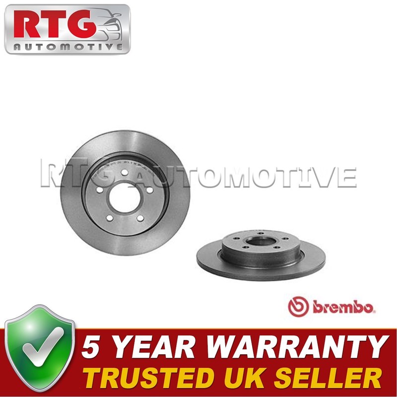 RTG Rear Brake Discs Fits Ford Focus 2010-2020 + Other Models gallery