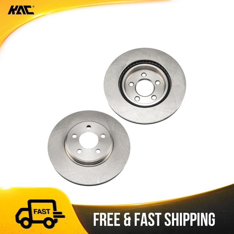 320mm Front Brake Rotors Fits 12-18 Chrysler 300 15-17 20-23 Dodge Charger V6