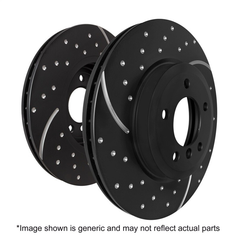 EBC FITS 2015-18 Subaru Legacy/Outback GD Sport Slotted and Dimpled Rear Rotors