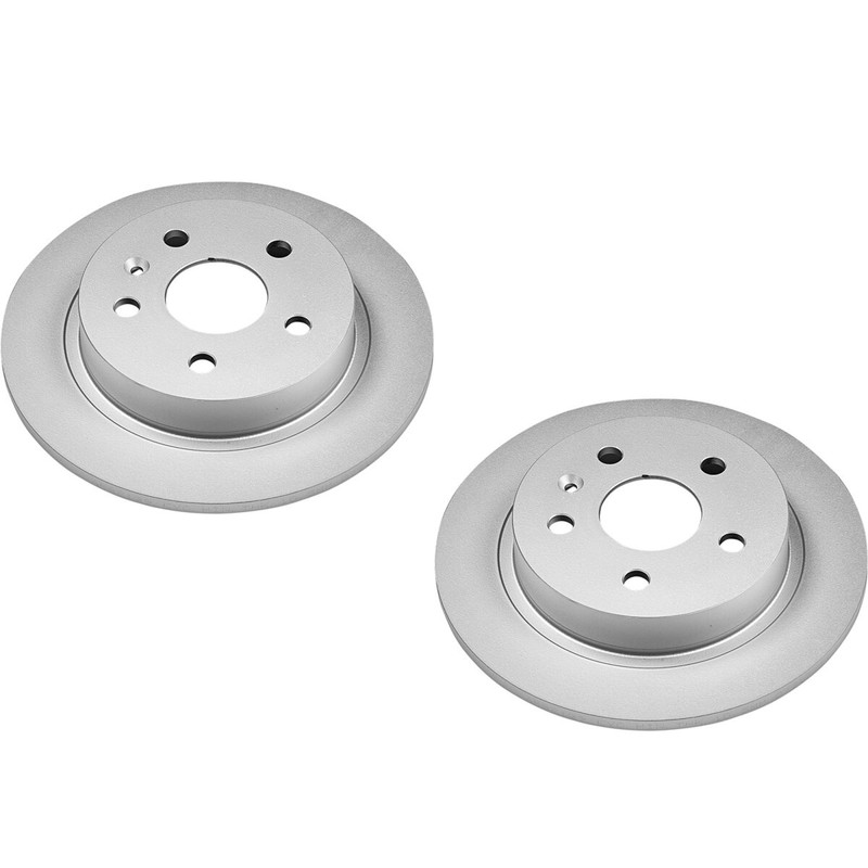 SET-P15AR82139EVC-2 Powerstop Brake Discs 2-Wheel Set Rear FWD for Chevy Regal