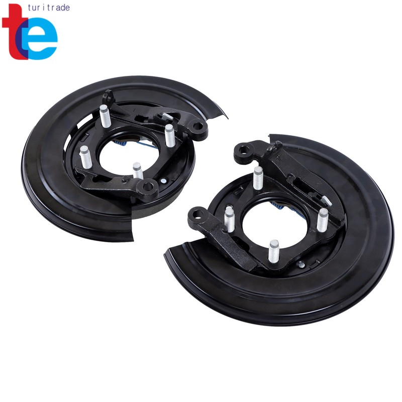 2005-12 For Ford F250 Super Duty Rear LH & RH Loaded Brake Backing Plate 926-273 gallery