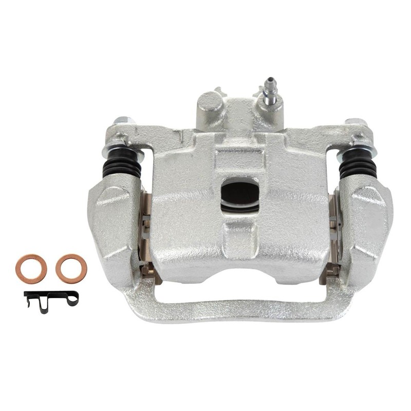 Rear Brake Calipers Ceramic Pads & Drilled Rotors Fits 1999 Subaru Impreza gallery