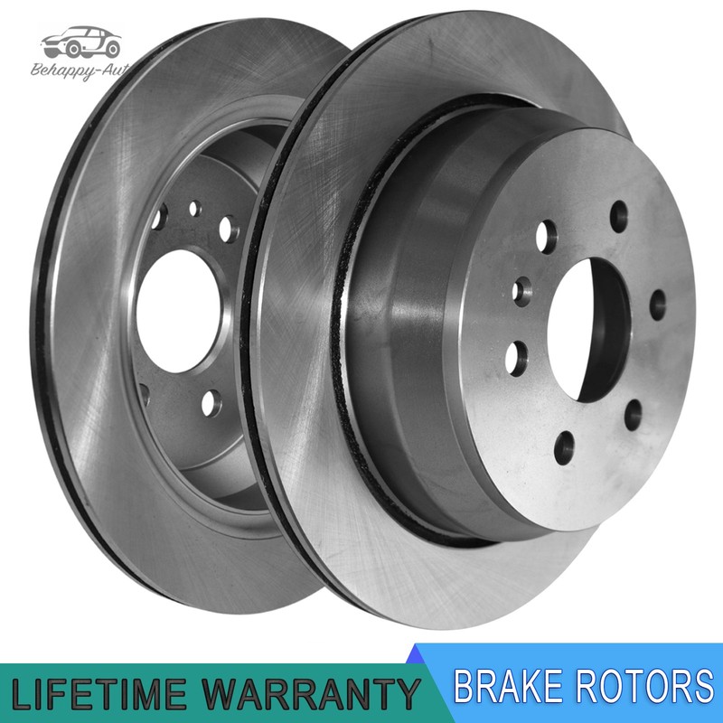 2Pcs 324mm Rear Disc Brake Rotors for Chevrolet Colorado GMC Canyon 2015-2022