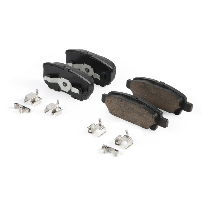 Rear Brake Rotors & Ceramic Brake Pads for 11-14 Chrysler 200 07-17 Jeep Compass gallery