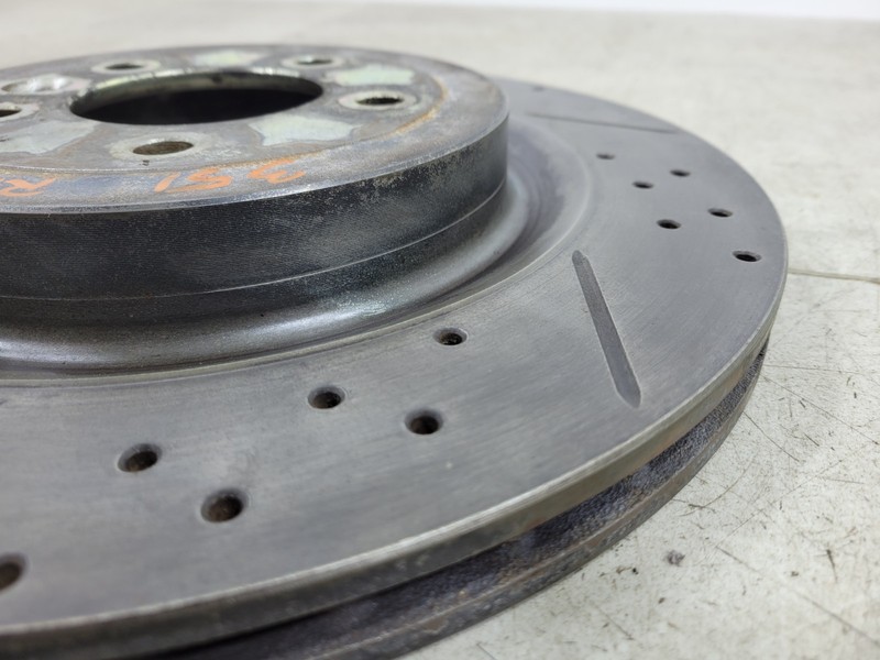 RANGE ROVER VOGUE L405 13-18 4.4 365mm DIAMETER REAR VENTED BRAKE DISC PAIR gallery
