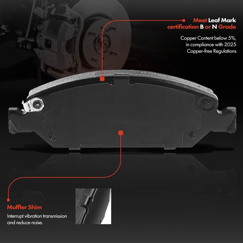 8x Front Brake Rotor Pads Control Arm Kit for Chevrolet Suburban GMC Sierra 1500 gallery