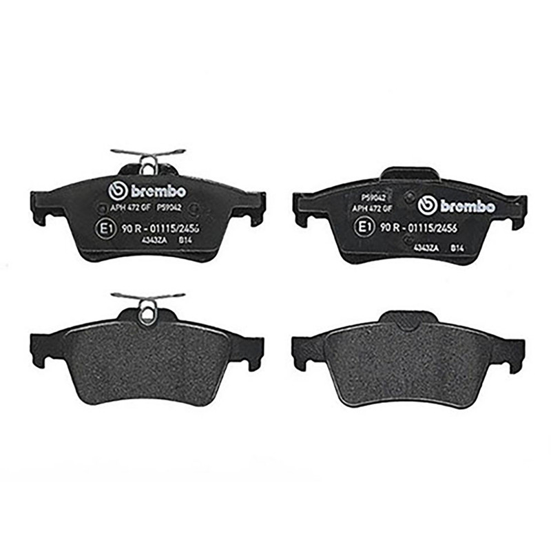 For Mazda 5 Touring Sport Brembo Rear Brake Kit Coated Disc Rotors Low-Met Pads gallery