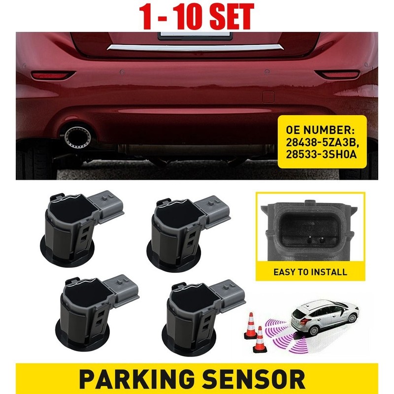 4-40PCS 2Pin Parking Sensors Fit 2015-2018 Nissan Altima 28438-5ZA3B 28533-3SH0A