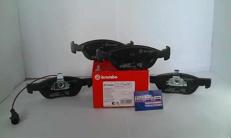 P23070 KIT 4 BRAKE SHOES BREMBO ANT FOR FIAT PUNTO/12 -BRAVO I (182)