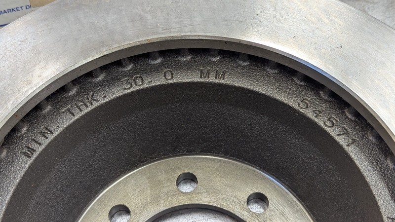 85637 Aimco Disc Brake Rotor 8 Bolt 4.75 Finished & Balanced 54571 3.58 Pilot gallery