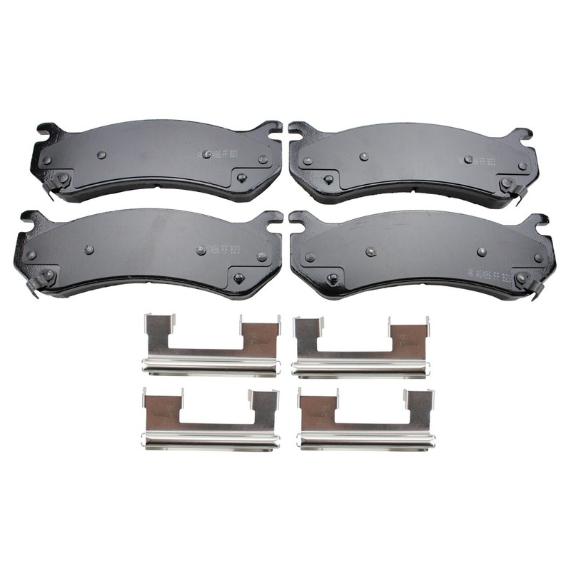 DuraGo Front Rotors Akebono ProACT Ceramic Brake Pads Kit For Express 2500 RWD gallery