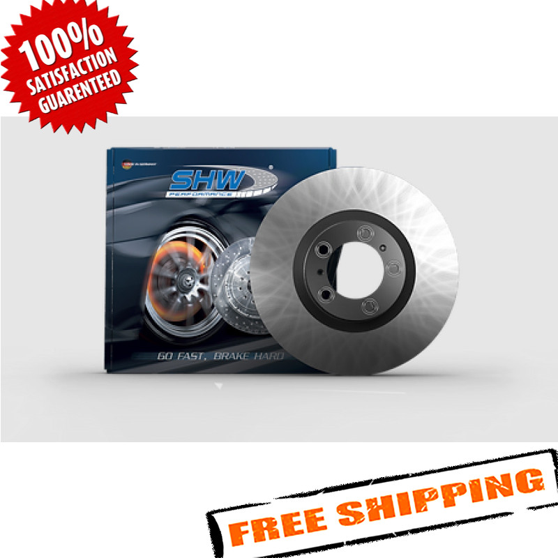 SHW Performance VFL37813 Left Front Smooth Monobloc Brake Rotor