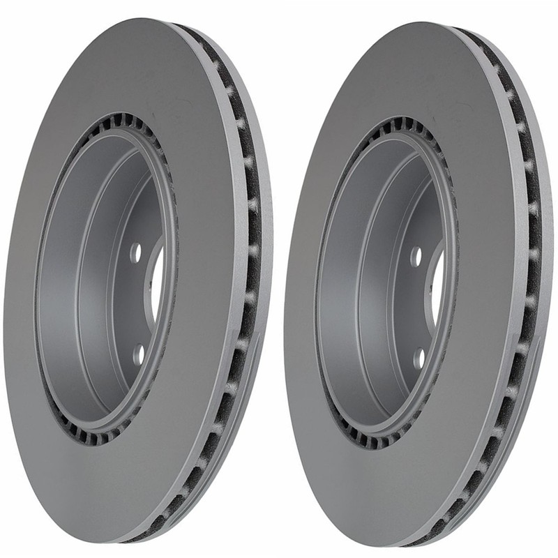 Premium Ate Coated Rear Brake Disc 1998-10 Mercedes C CLK E SLK 210 423 08 12 gallery