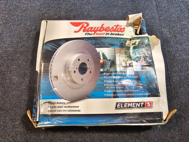 Raybestos 580770FZN Element3 Coated Disc Brake Rotor For Chevrolet Cruze 10-19 gallery