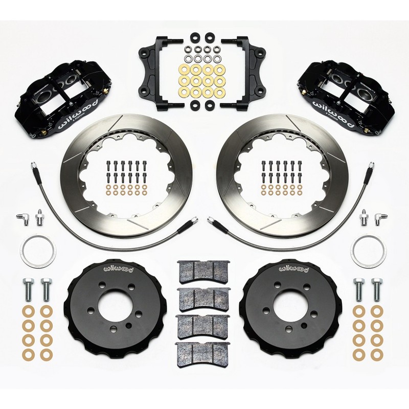 Wilwood For Volkswagen GTI 2006-2012 Brake Kit Narrow Superlite 6R w/ Lines gallery