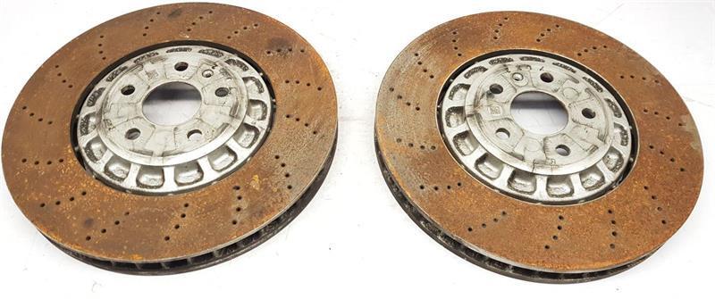2020 On MK4 8Y AUDI A3 RS3 PAIR FRONT BRAKE DISCS 2.5 PETROL SEMI AUTO