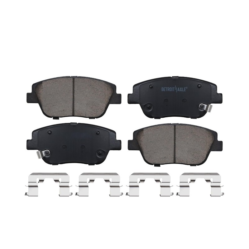 Front Disc Brake Rotors & Ceramic Pads for 2016 Kia Optima Hybrid Vehicle gallery