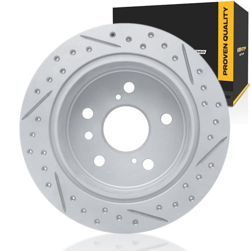 For Lexus ES330 2004-2006 Brake Rotor | 2.44 in. / 62 mm. Center Hole Diameter