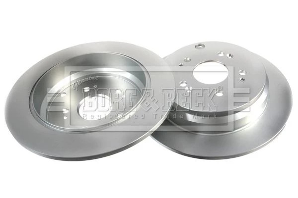 Borg & Beck BBD4610 Rear Brake Discs Pair 302mm Solid Fits Honda Cr-V gallery