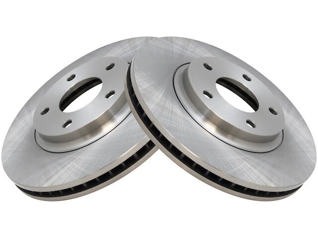 TRQ 81GY76N Front Brake Rotor Set Fits 2004-2009, 2011-2017 Nissan Quest