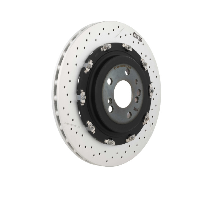 Front & Rear Rotors With Brake Pads & Sensors For 05-21 Mercedes-Benz BREMBO OE gallery