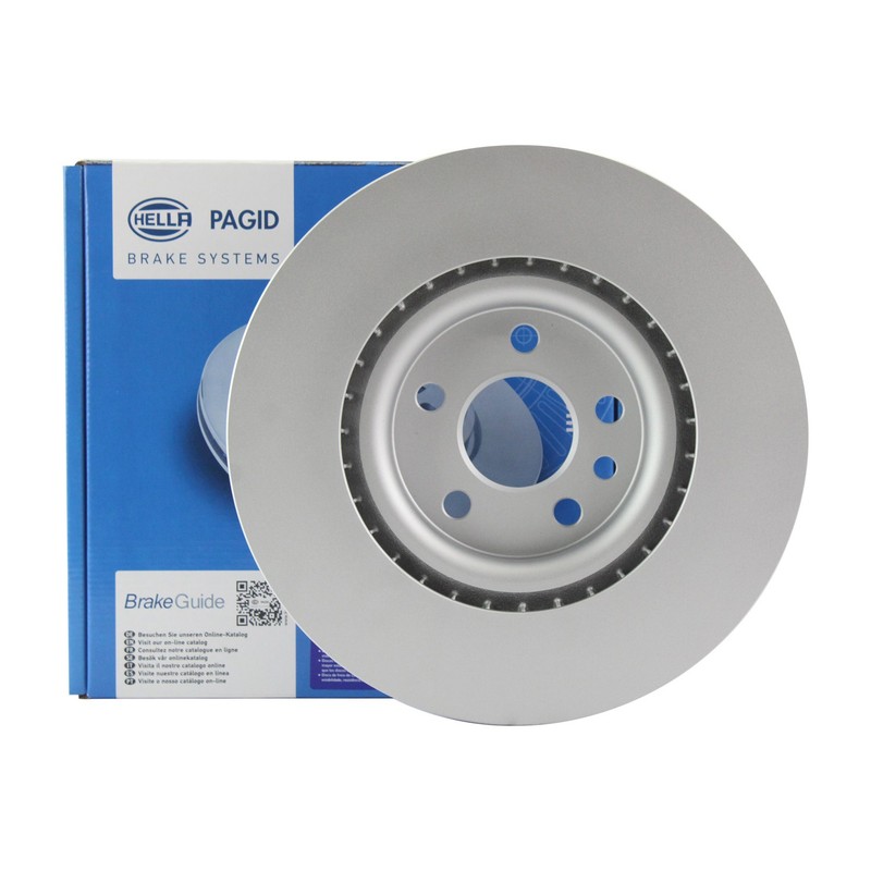 Hella 325mm Front Disc Brake Rotor For Jaguar E-Pace Land Rover Discovery Sport
