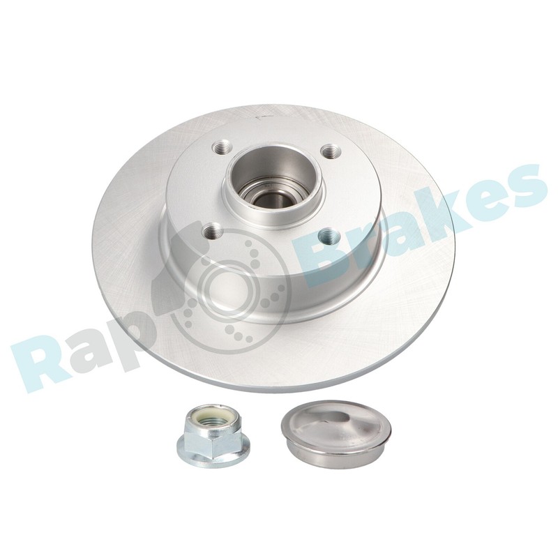 Rap Brakes R-D0504C Brake Disc for Nissan, Renault