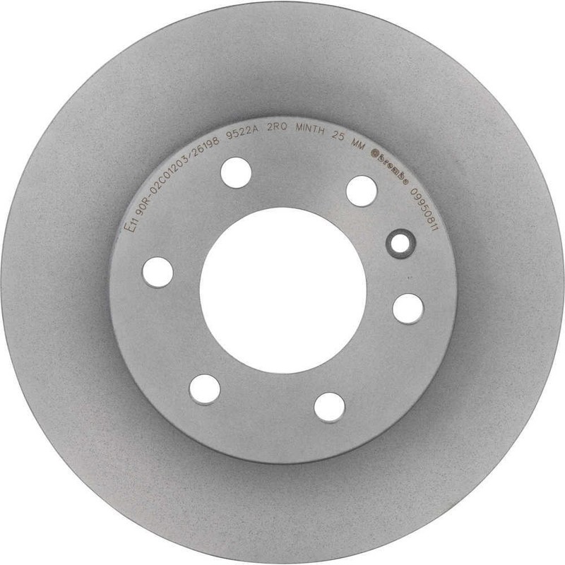 Disc Brake Rotor-Premium UV Coated OE Equivalent Rotor Brembo 09.9508.11