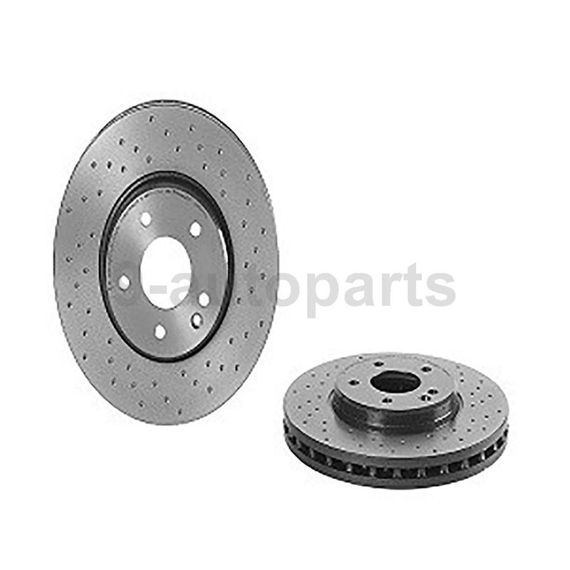 Brembo Front Rear Brake Kit Drilled Rotors Ceramic Pads for 04 - 08 Crossfire gallery