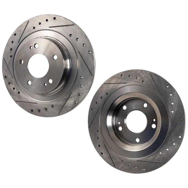 Rear Brake Disc Rotors for Mitsubishi Outlander Sport PHEV Eclipse Cross RVR