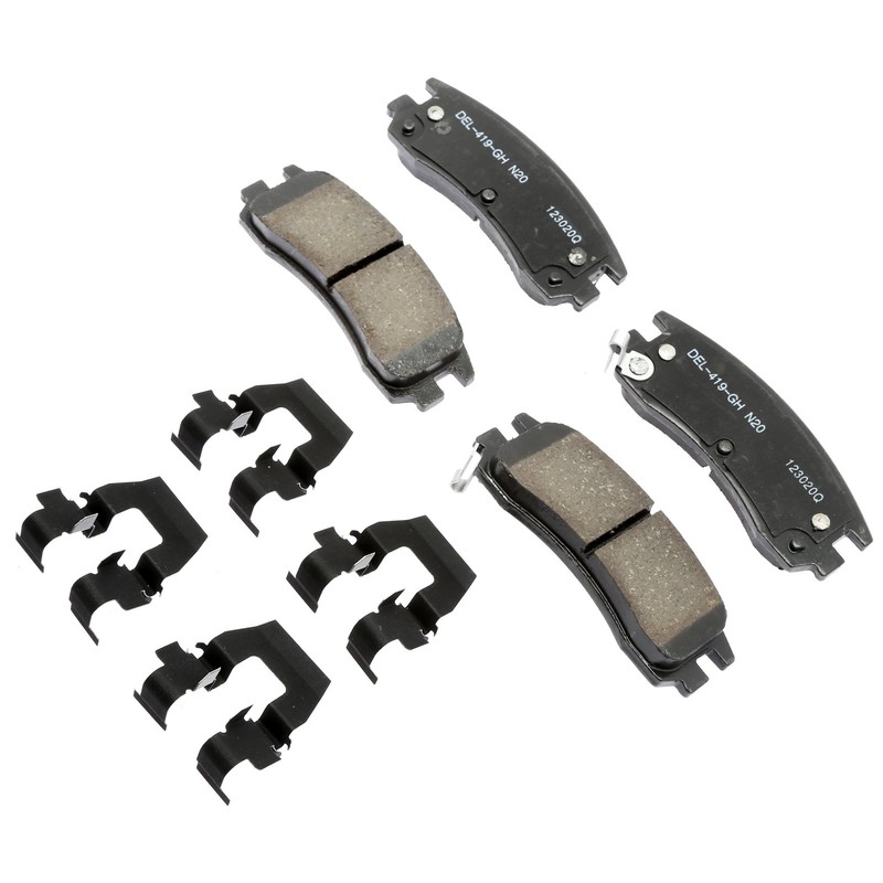 ACDelco Disc Brake Pads and Rotors Kit Front Rear For 2000-2005 Buick LeSabre gallery