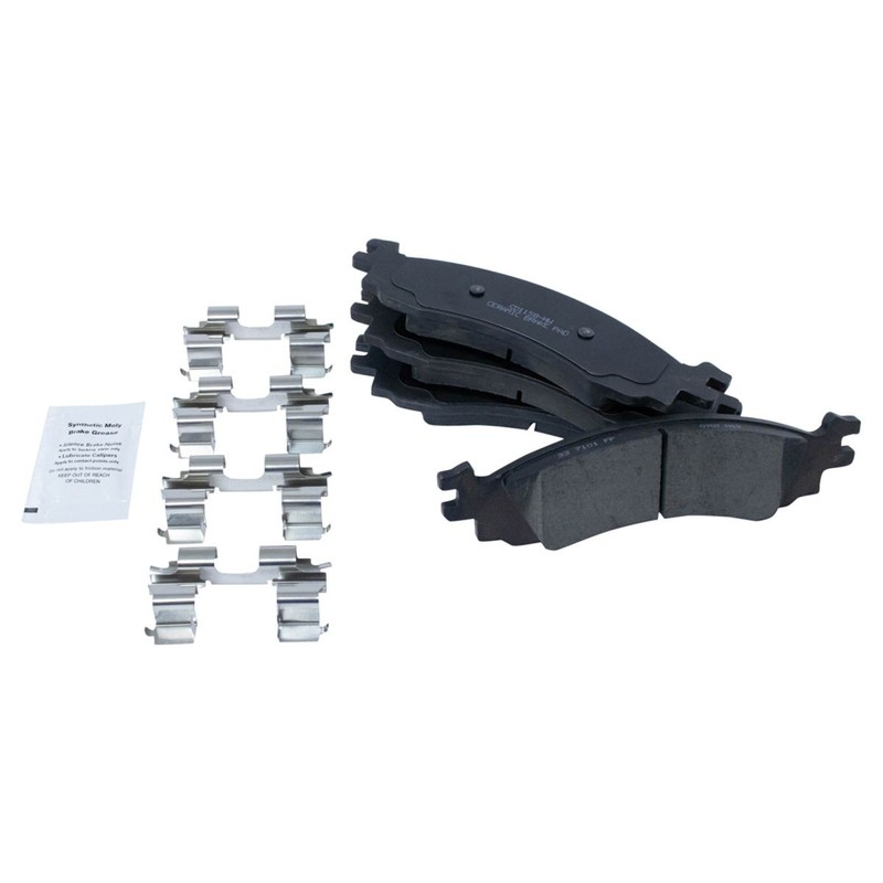 Brake Rotor & Premium Posi Ceramic Pads Front Rear Kit for Ford Mercury gallery