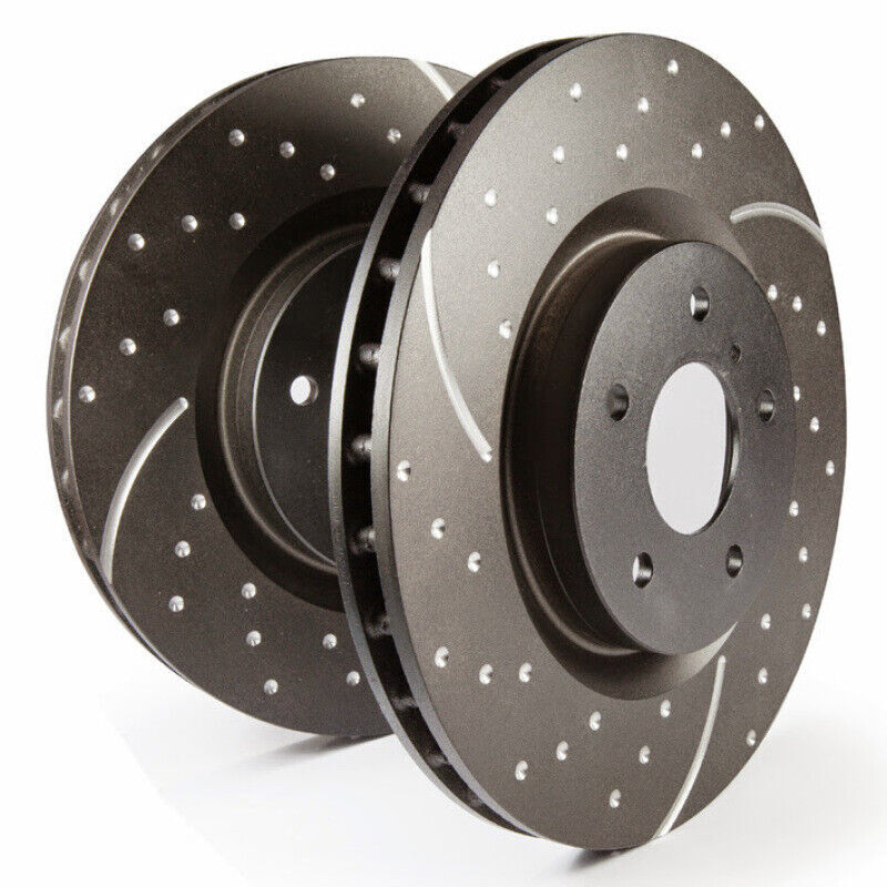 EBC GD1571 Turbo Groove Front Brake Rotors for 2008-2012 Audi S4/S5/A4/Q5 gallery