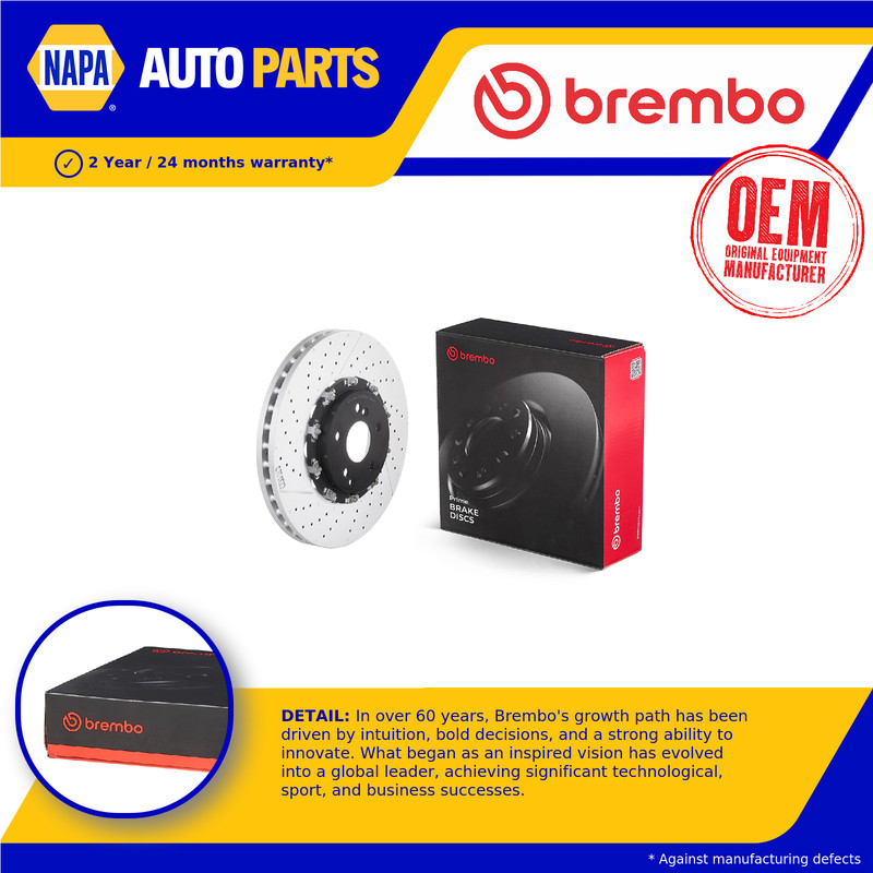 2x Brake Discs Pair Vented fits MERCEDES E63 AMG 6.2 Front 06 to 15 360mm Set