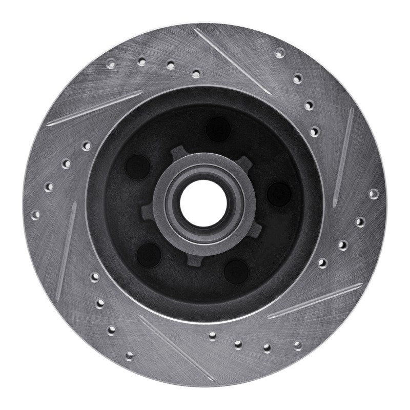 R1 Fits 1988-1994 Chevrolet C1500 Front Left Drilled & Slotted Silver Brake gallery