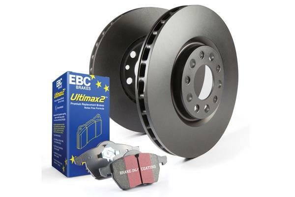 EBC Brakes S20K1776 S20 Kits Ultimax and RK Rotors (2 axle kits)