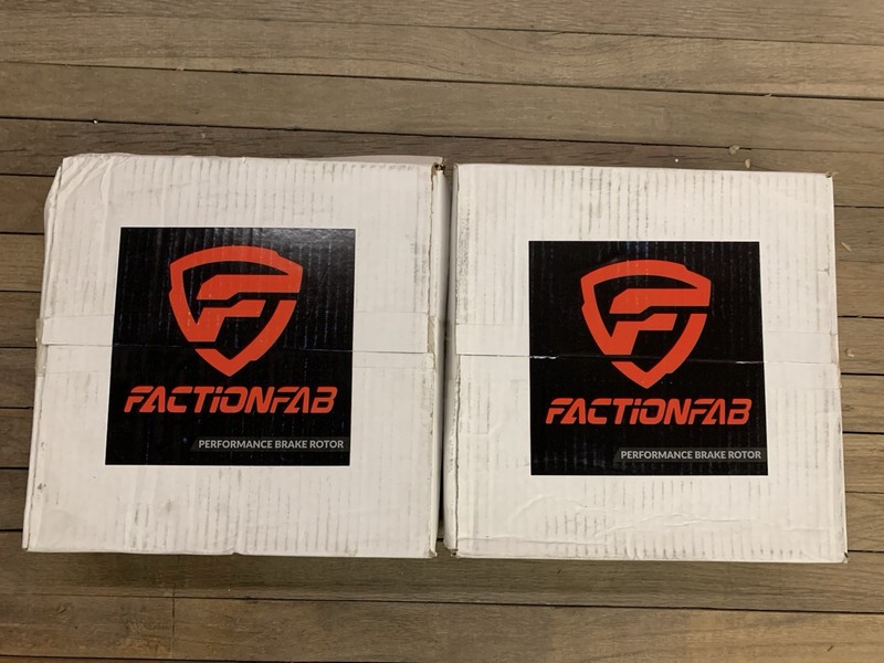 FactionFab Slotted Rear Rotors for 2005-2007 Subaru WRX STI FFA1.10042.1 gallery