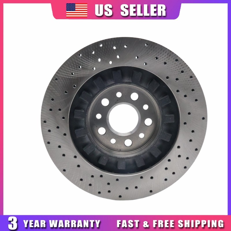 4pcs Brake Rotor With Holes fit Maserati Quattroporte Ghibli 17+, 670035019 gallery