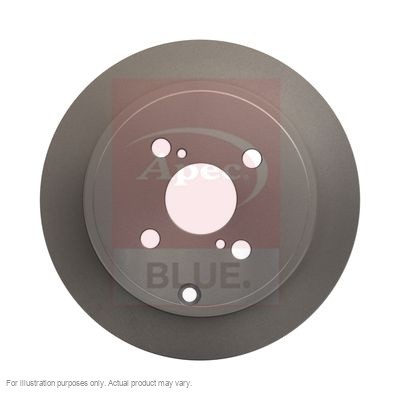 2X APEC Rear Brake Discs for TOYOTA COROLLA Estate 1997-2007 258mm Solid SDK6233 gallery
