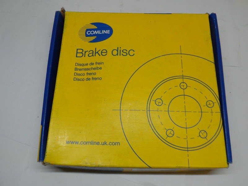 2 x Comline Vented Front Brake Disc 237.8mm fits Renault Clio Kangoo Megane gallery