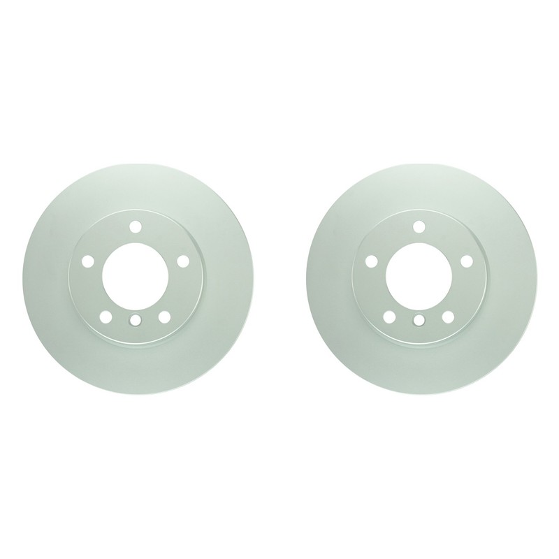 Bosch QuietCast Pair Set of FrontDisc Brake Rotors for E82 128i E90 E91 3-Series