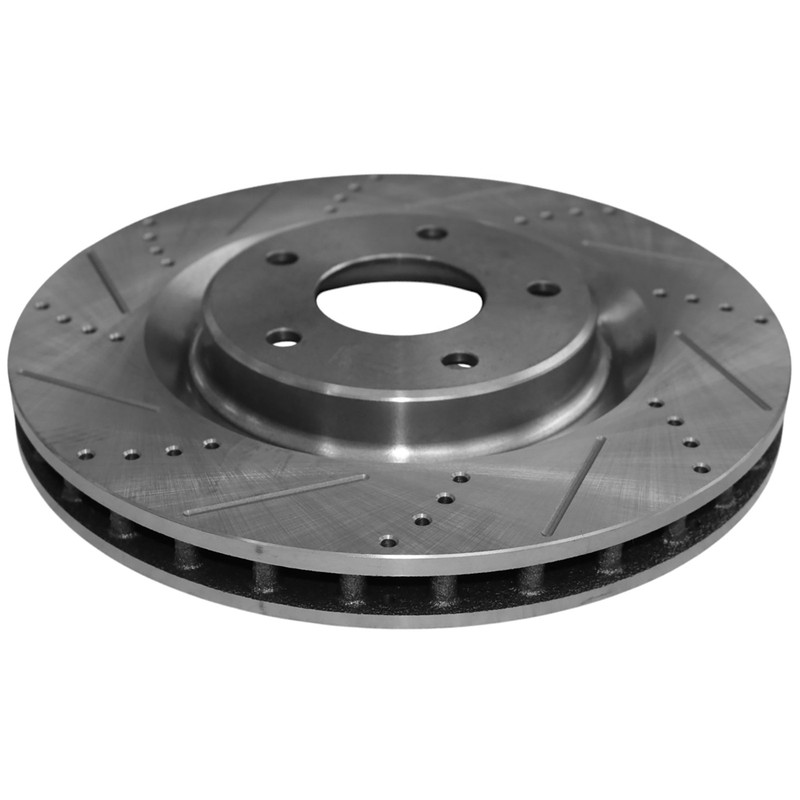 325mm Front Drilled Brake Rotors for Cadillac XLR 2005-2007 Chevy Corvette 2x gallery
