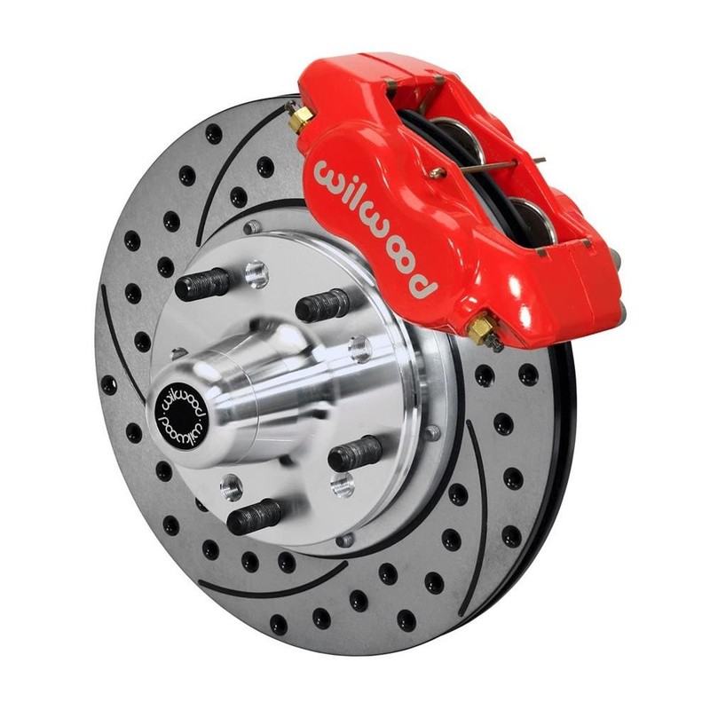 Wilwood 140-11020-DR FDLI Pro Series Front Disc Brake Kit, 62-72 Fits Mopar