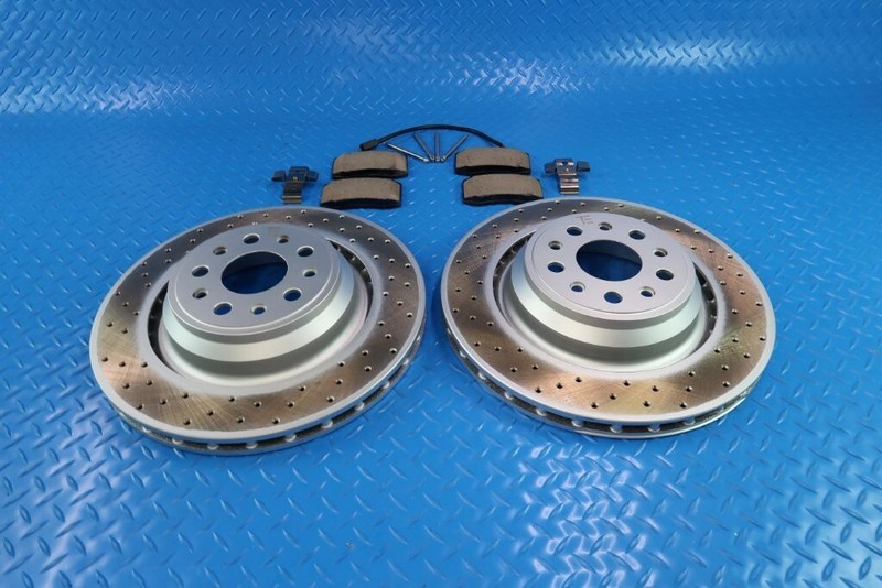 Maserati Ghibli Quattroporte rear brake pads rotors 14-16 #11286
