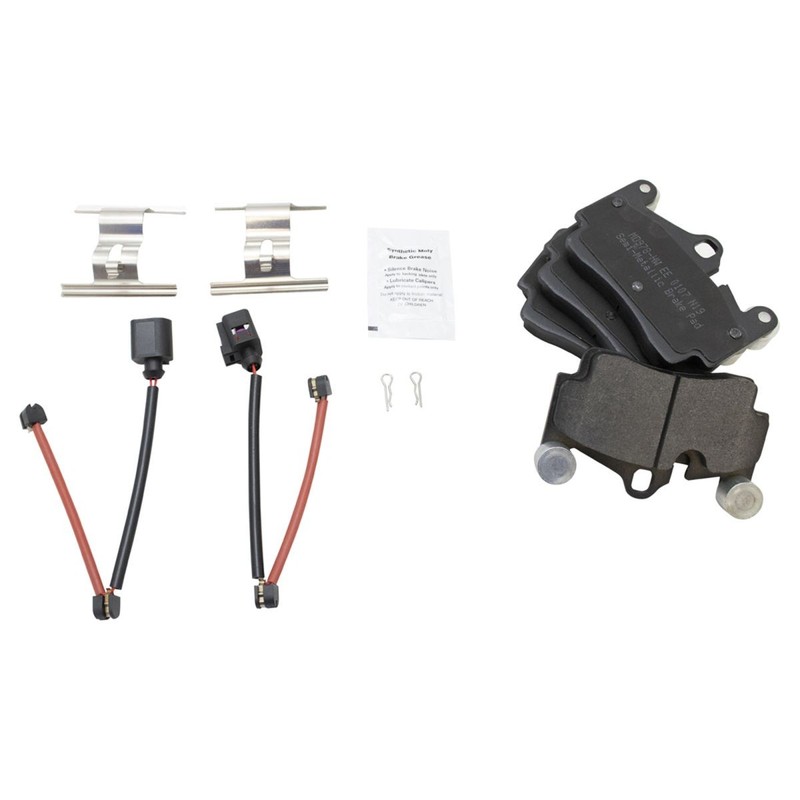 TRQ Brake Rotor & Metallic Pad Kit Rear w/Chemicals gallery