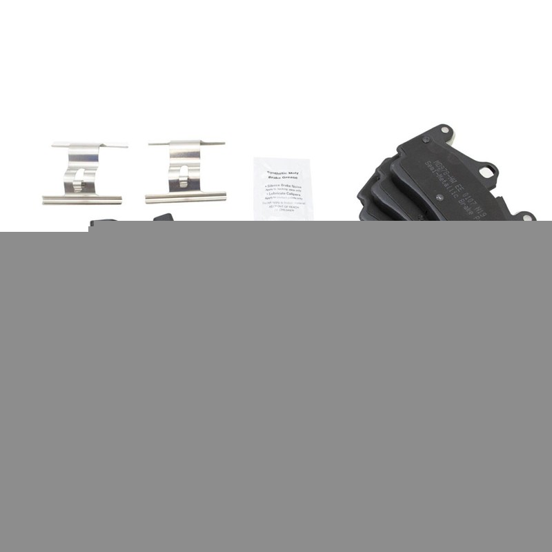 TRQ Brake Performance Rotor & Metallic Pad Kit Rear w/Chemicals gallery