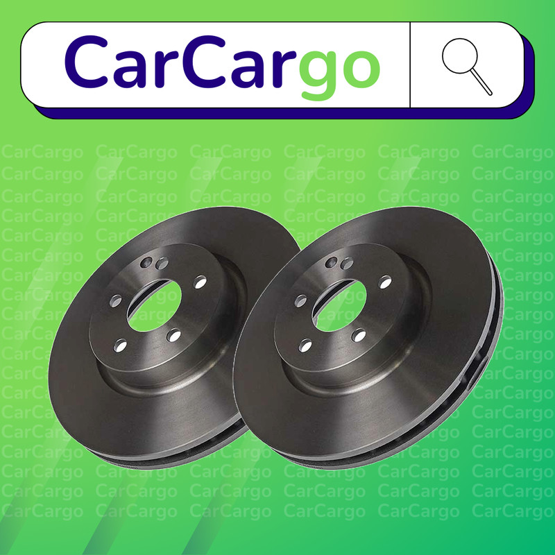 Vented Front Brake Discs Mercedes E-Class E 350 CDI 2009-2015 322 mm