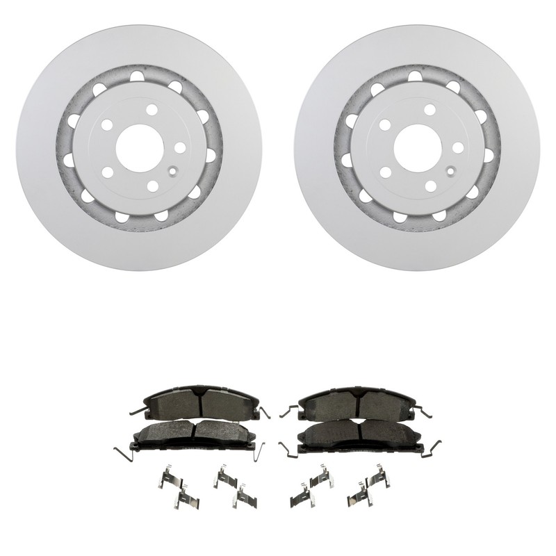 Bosch Disc Brake Rotor Kit For Ford Explorer MKT Lincoln MKT