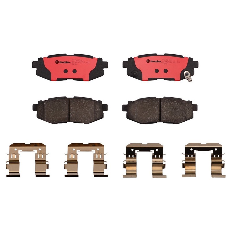Brembo OEM Rear Ceramic Brake Pads Kit For 2013-2016 Scion FR-S 10 Year Warranty
